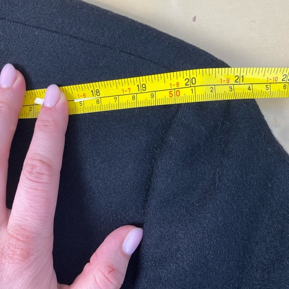 Arnold Brant 100% Cashmere Blazer Jacket Sport Coat 46R Black Classic Preppy - Picture 4 of 15